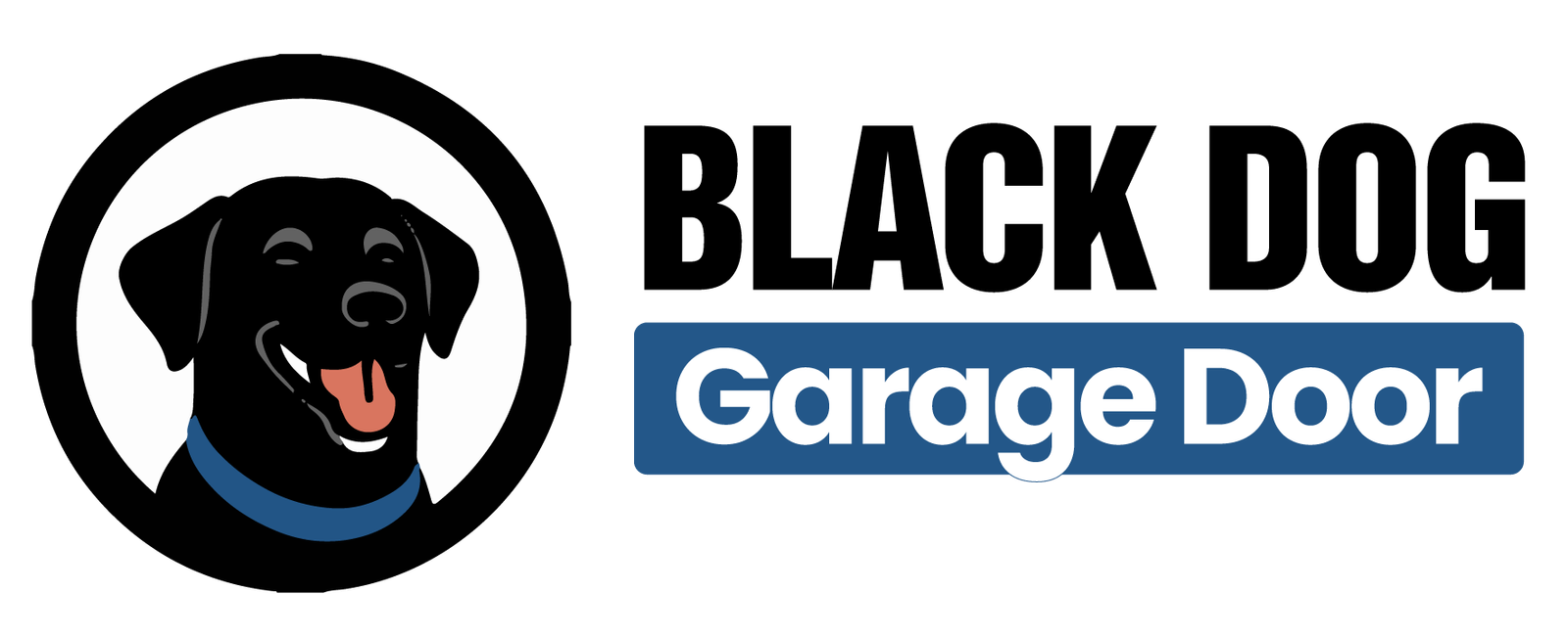 Black Dog Garage Doors logo